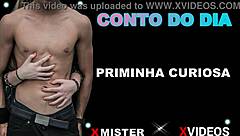 Curious Brazilian amateur explores intimate pleasures deeply