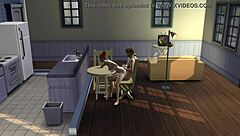 Naughty babe rides cock wildly on the desk