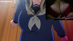 bbw cosplay tease flaunts big ass and natural tits in sheer