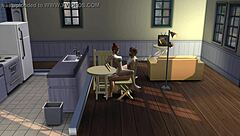 Naughty babe rides cock wildly on the desk