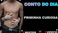 Curious Brazilian amateur explores intimate pleasures deeply