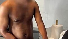 Ebony Maid Caught Riding Boss's Huge Cock! Full Squirting Video!