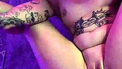 tattooed nerd overflows with raw lust