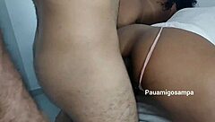 two latina big asses take black cock anal in threesome