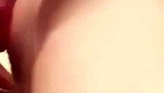 asian milf takes double penetration while hubby watches helplessly