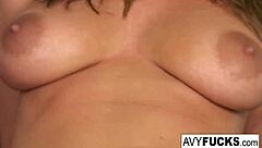 Busty Avy Scott's Pussy Pounded Hard and Deep