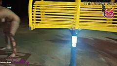 i spot safada de goiania bending over in park then sucking huge cock