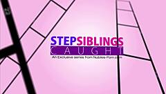 Naughty Blonde Stepsis Lures Bro into Deepthroat Pussy Trap