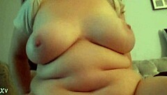 amateur big tits babe rides cock to orgasm