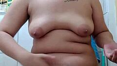 gordinha safada creminho buceta depilada pov