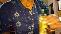 Desi Bhabhi Massage Ends In Cum-Filled Mouth