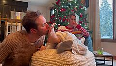 Obsessed Santa's Milf Licks Sucks Housewife Bare Feet Toes Christmas Fetish