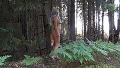 im a foxy young blonde flashing big tits outdoors