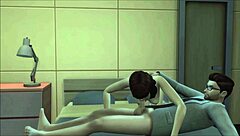 Japanese Teen Anal Cumshot Facial in Sims 4 Fantasy