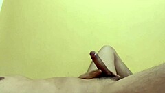 hot cum eruption from intense solo masturbation
