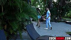 cuckold husband watches wife victoria june fuck contractor big tits