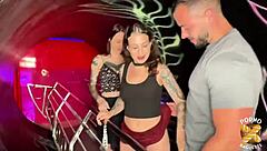 irogenia cataleya pervy french ffm lingerie threesome