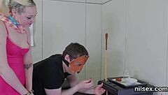 feisty babe's anal asylum awkward pounding