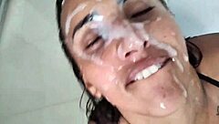 best facial cumshots compilation of the year adao and eva