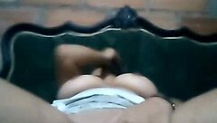 shy busty young latina masturbates to intense solo orgasm