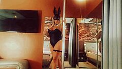 blonde latina pornstar polydance shakes big natural tits easter special