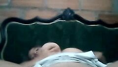 shy busty young latina masturbates to intense solo orgasm