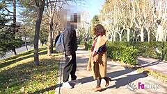 Elena de la Vega Street Fuck Adventure with Strangers