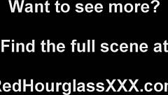 Busty crystal cake car masturbation leads to public driver cock sucking