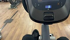 Hey that gym beauty took my invite for steamy bathroom sex right now