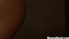 whipped slave's naughty dildo torment agony