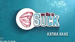 cum blasts all over my teasing glasses closeup pov