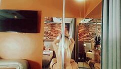 blonde latina pornstar polydance shakes big natural tits easter special