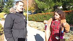 Elena de la Vega Street Fuck Adventure with Strangers