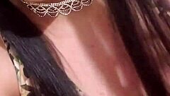 hot newbie strips and toys her hairy pussy part 1