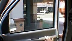 amateur blonde teases her perky tits