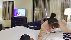 hey stacxxxs, ecko belle needs muscled help unloading bags doggystyle