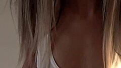 Candie Cross' Petite Morning Blowjob Awakens Desires