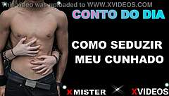 Seductive Brazilian Teases Brother-In-Law Into Erotic Heat