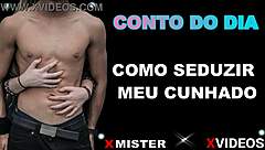 Seductive Brazilian Teases Brother-In-Law Into Erotic Heat