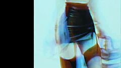 sexy clothed girls in leather stockings webcam tease