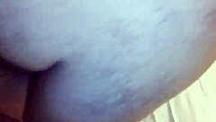 mexican girlfriend bent over doggystyle cuckold mask