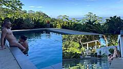 Costa Rica Outdoor Anal Deepthroat Couple Creampie