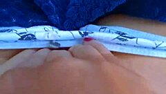 Finger my shaved pussy to squirting orgasm!