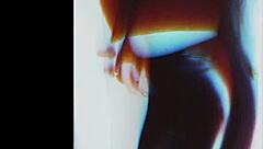 sexy clothed girls in leather stockings webcam tease