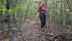 Naked Woods Stranger Bent Over Intense Doggystyle Fuck!