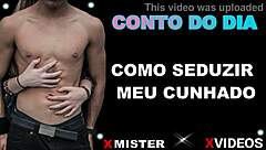 Seductive Brazilian Teases Brother-In-Law Into Erotic Heat