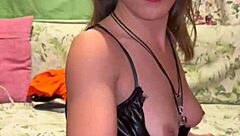 Pornellia's Teasing Messy Deepthroat Gagging Blowjob Session