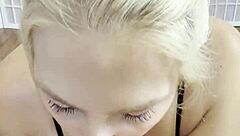 owner's wild deepthroat game with choking spit and gagging fun