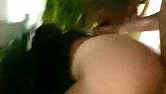 bbw amateur sneaks out for fat interracial pounding session