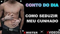 Seductive Brazilian Teases Brother-In-Law Into Erotic Heat